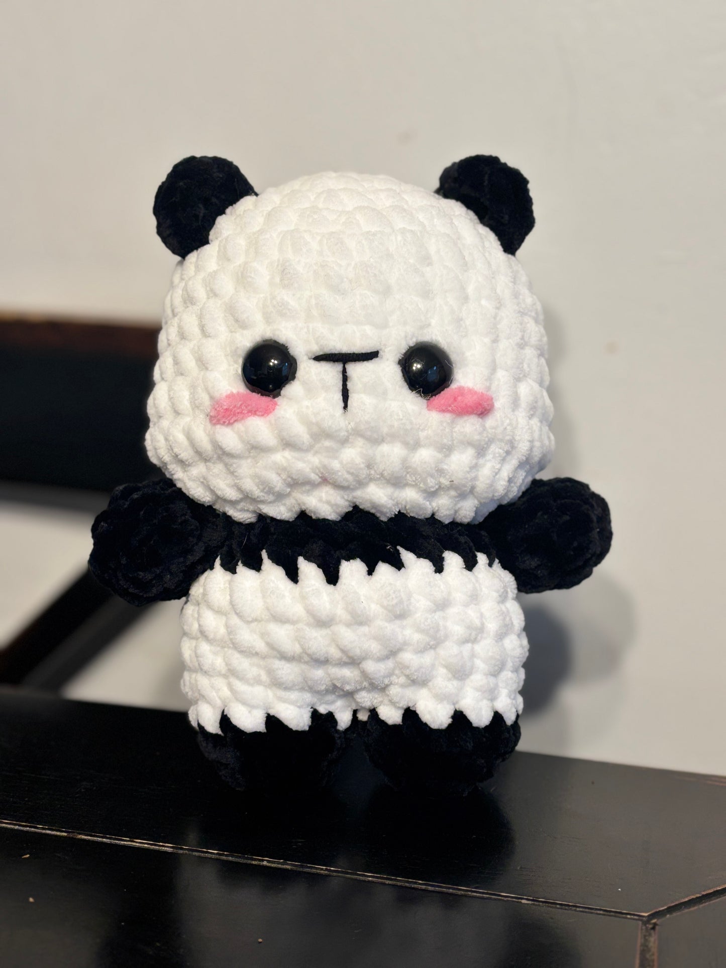 Chubby panda plush